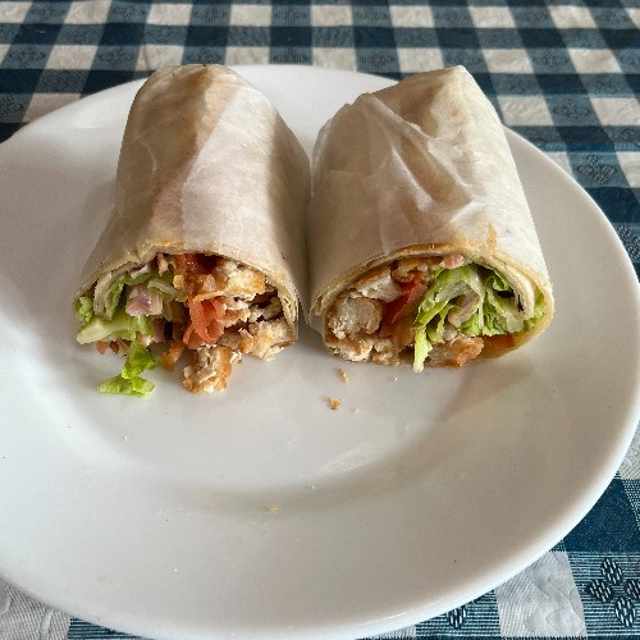 Chicken Bacon Ranch Wrap.