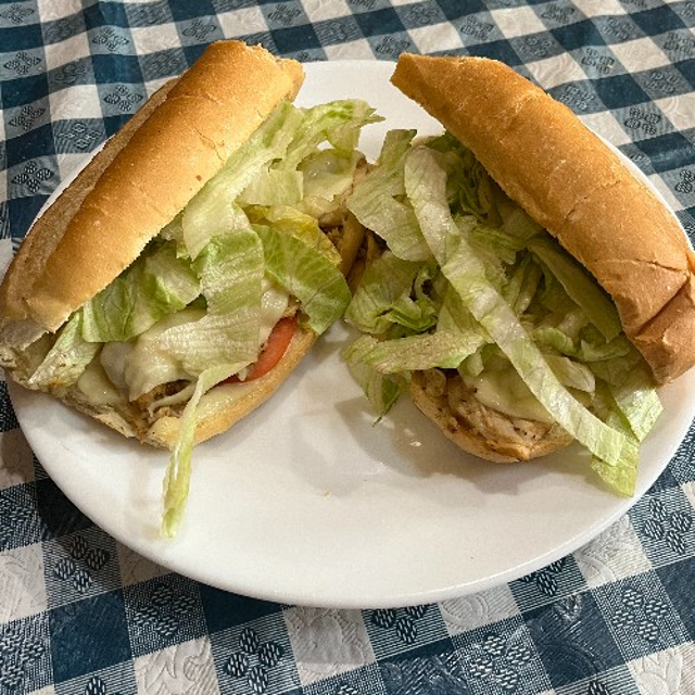 Grilled Chicken Grinder.
