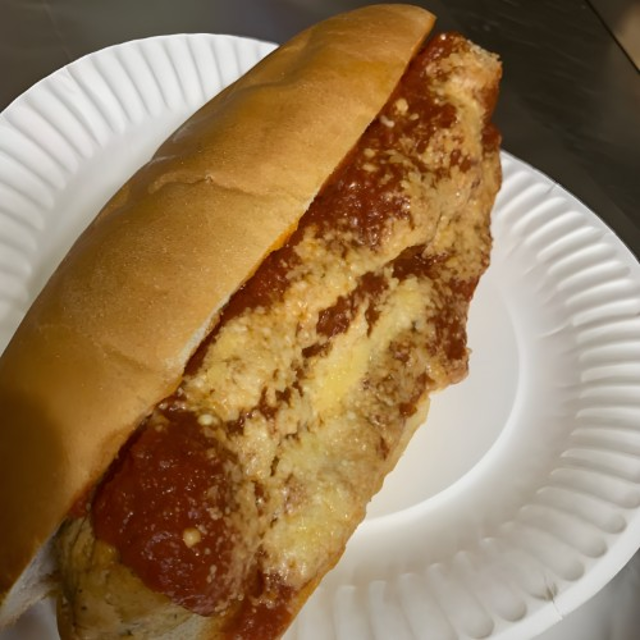 Meatball Parm Grinder.