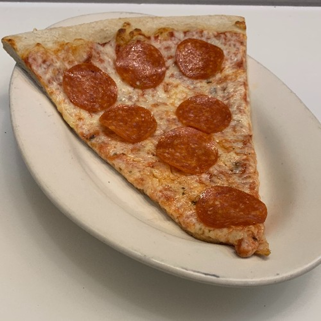 Cheese Slice w/One topping.