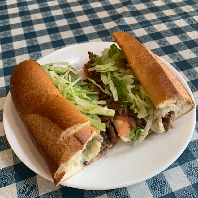 Steak & Cheese Grinder.